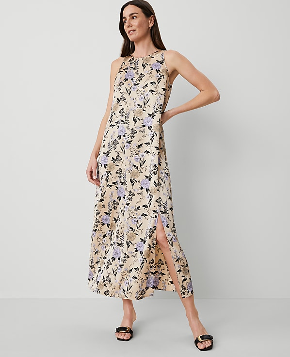 Floral Maxi Swing Dress