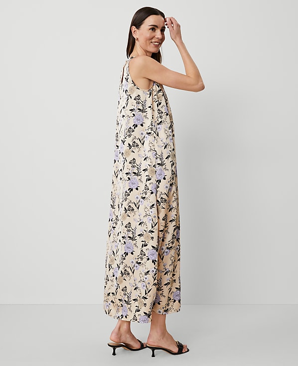 Floral Maxi Swing Dress