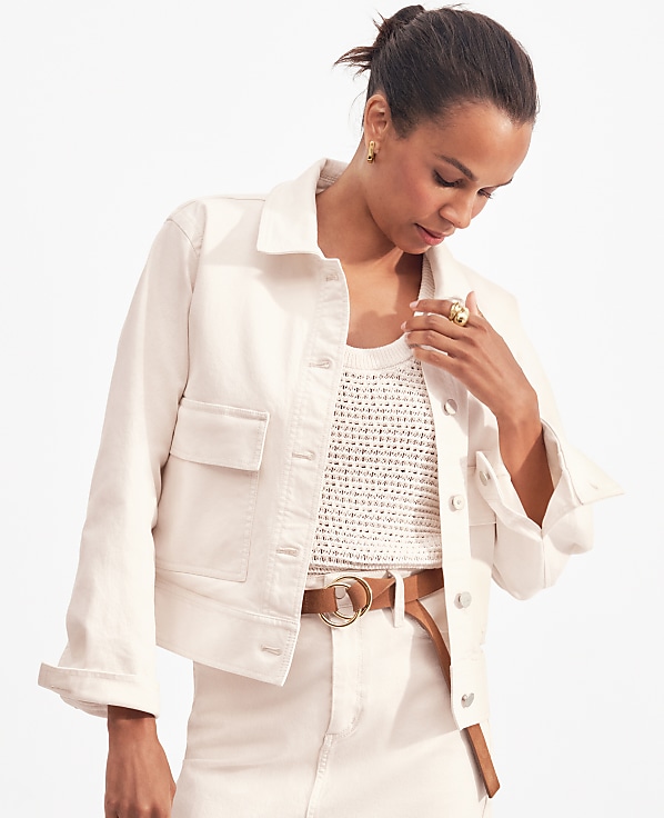 Petite Weekend Collection Denim Jacket
