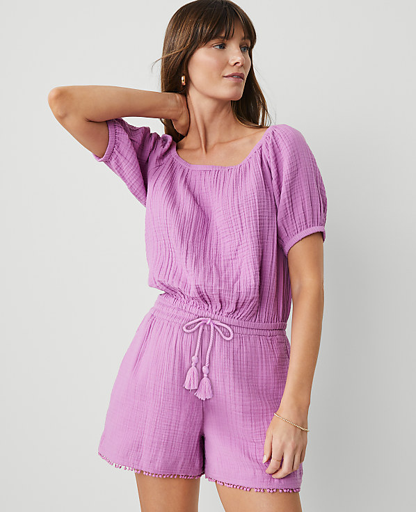 The Pull-On Short in Triple Cloth