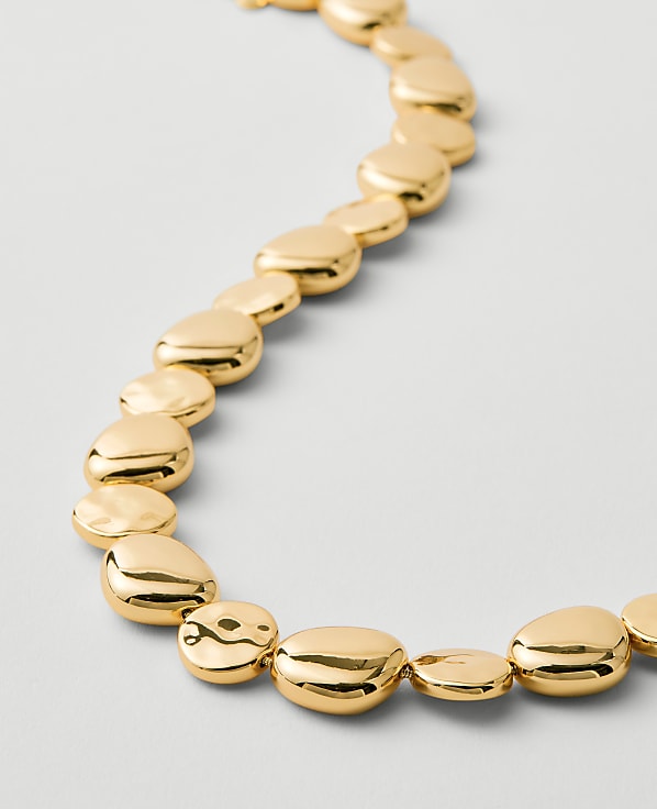 Metal Multi Disc Necklace