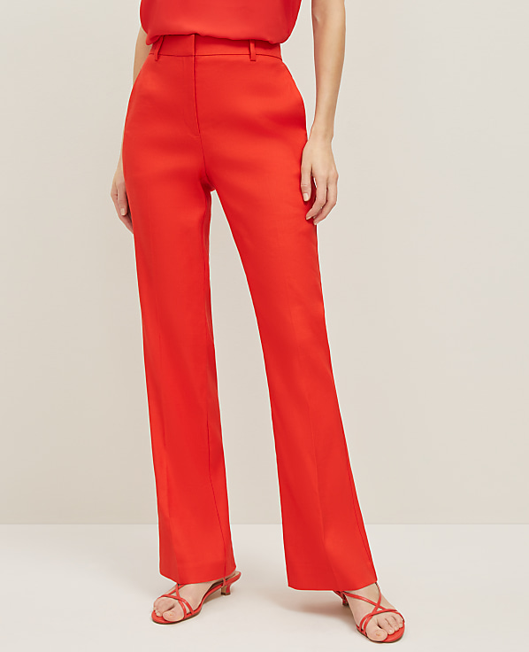 The Trouser in Linen Blend - Curvy Fit