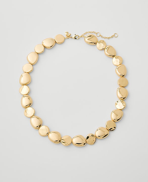 Metal Multi Disc Necklace
