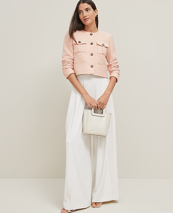 Tweed Patch Pocket Jacket