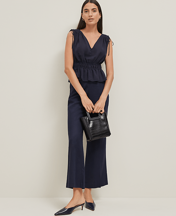 Gathered Tie Top