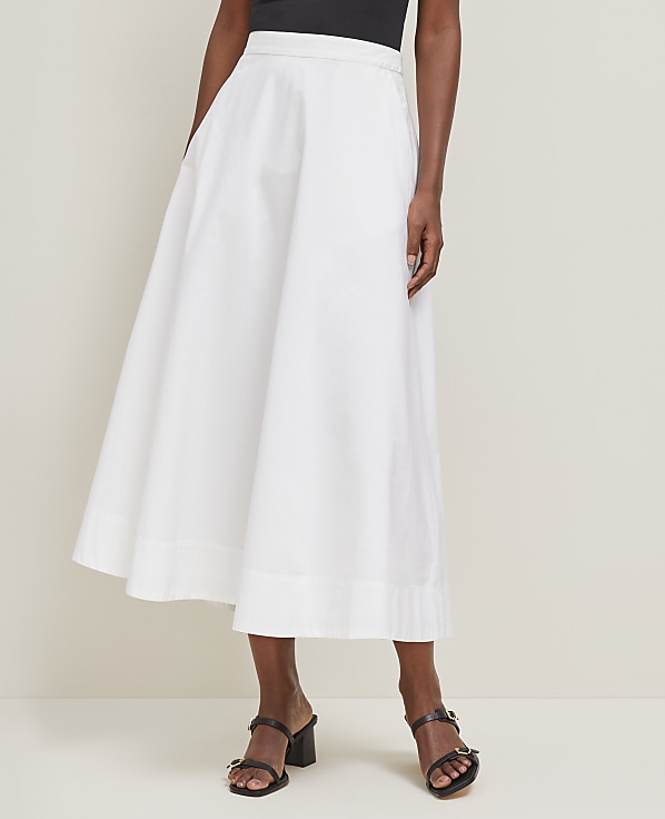 Petite Tea Length Skirt