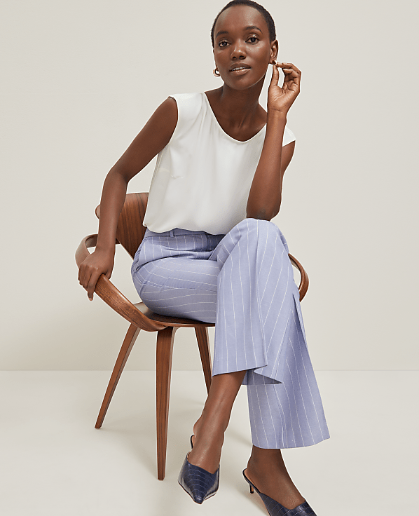 Sleeveless Crew Neck Top