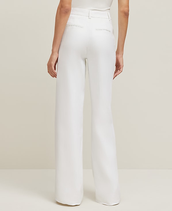 The Wide-Leg Pant in Linen Blend - Curvy Fit