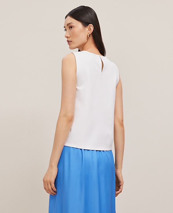 Petite Stitch Ponte Shell