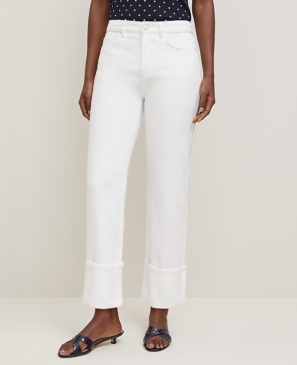 The Cuffed Straight Jean