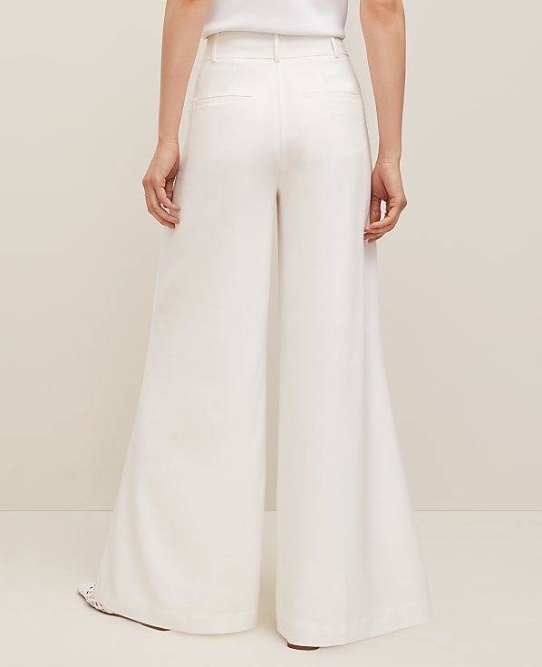 The Statement Palazzo Pant in Melange