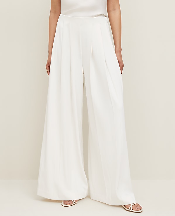 The Triple Pleat Palazzo Pant