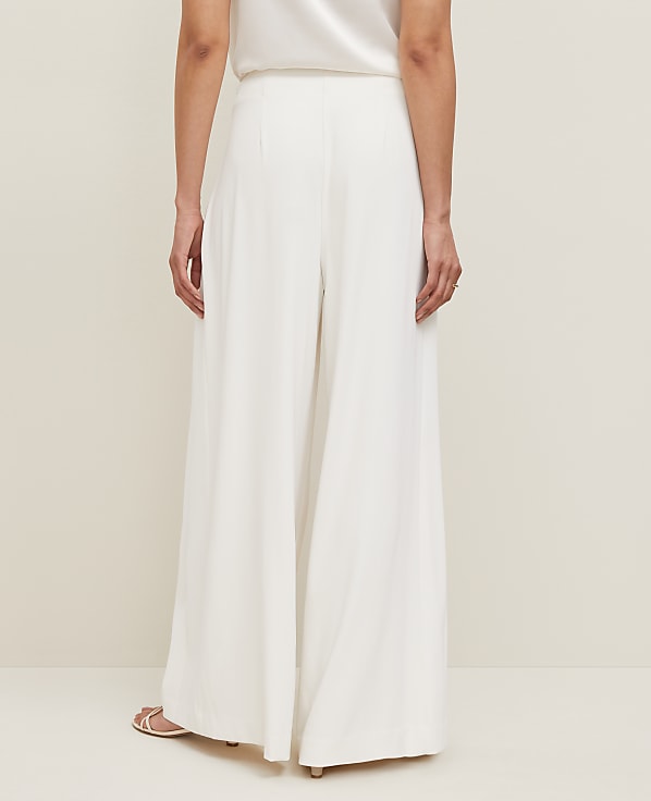 The Triple Pleat Palazzo Pant