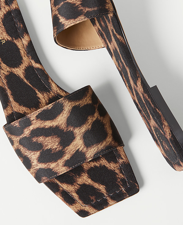 Fabric Slide Sandals