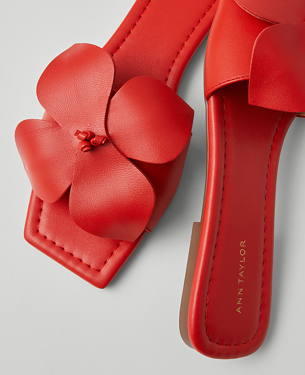 Leather Flower Sandal
