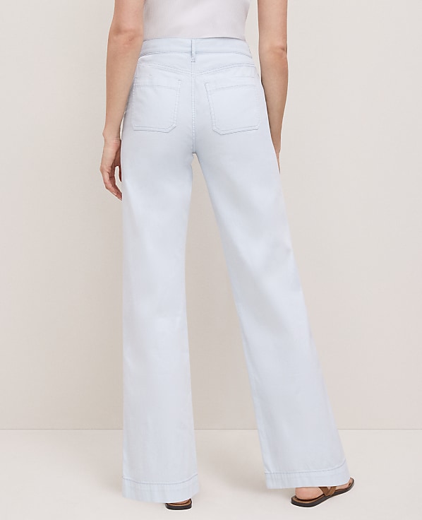 The Patch Pocket Wide-Leg Jean