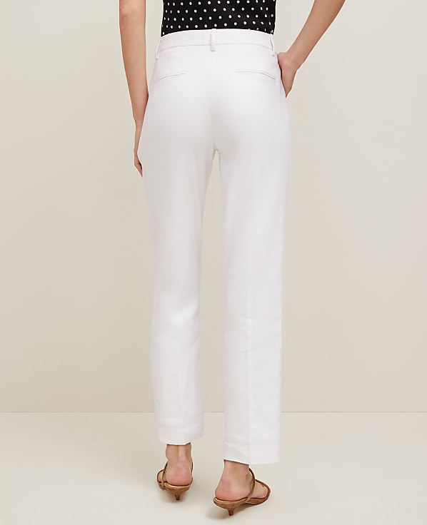 The Eva Ankle Pant in Linen Blend