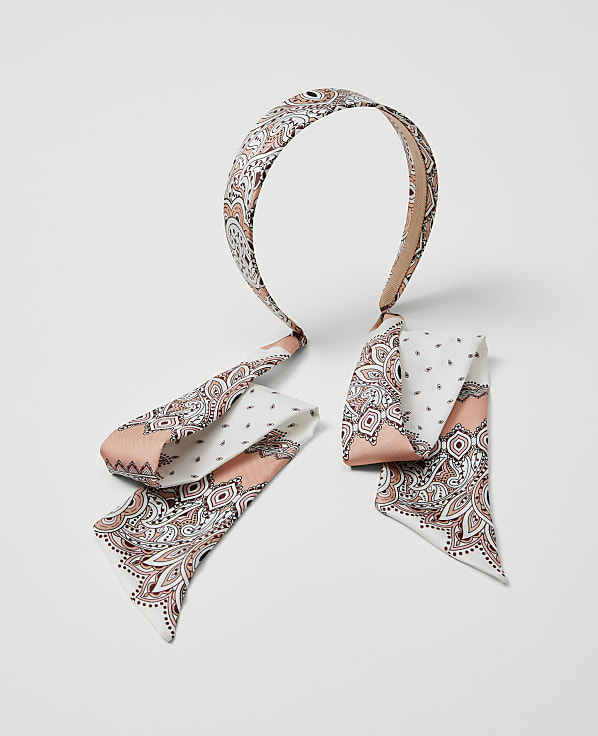 Paisley Tie Headband
