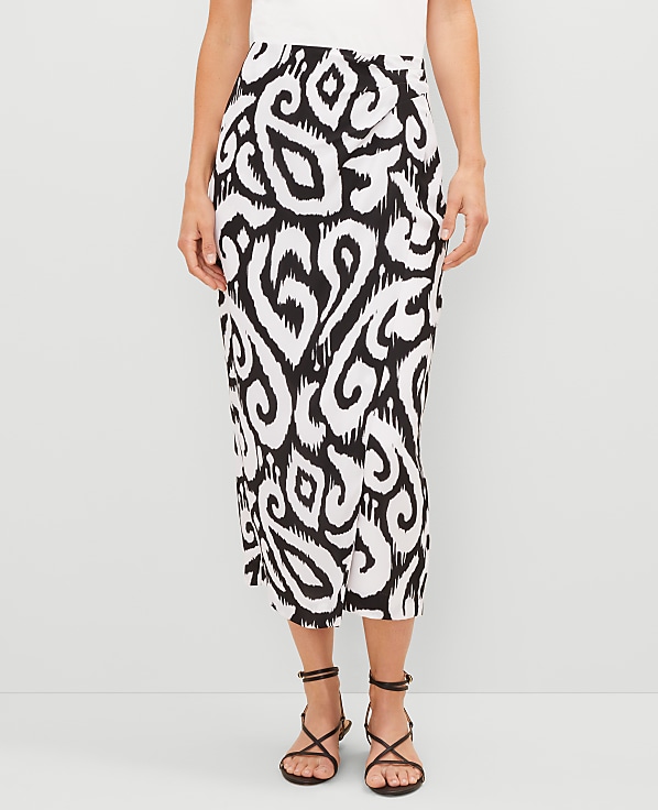 Ikat Sarong Pencil Skirt