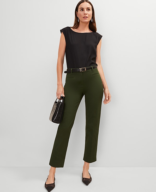 The Petite Cotton Crop Pant