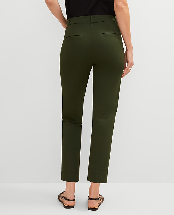 The Petite Cotton Crop Pant