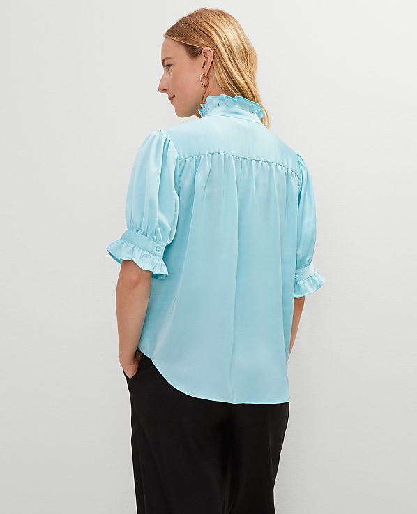 Ruffle Collar Shirt
