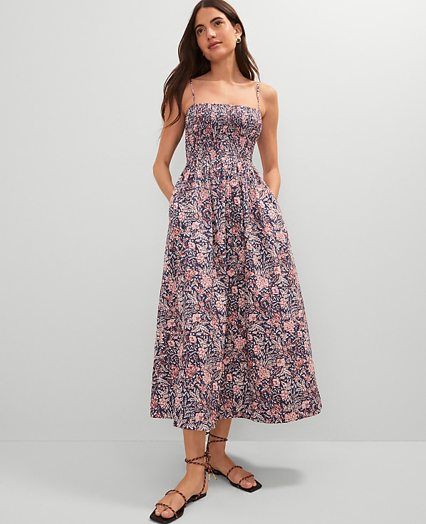 Weekend Floral Flare Dress