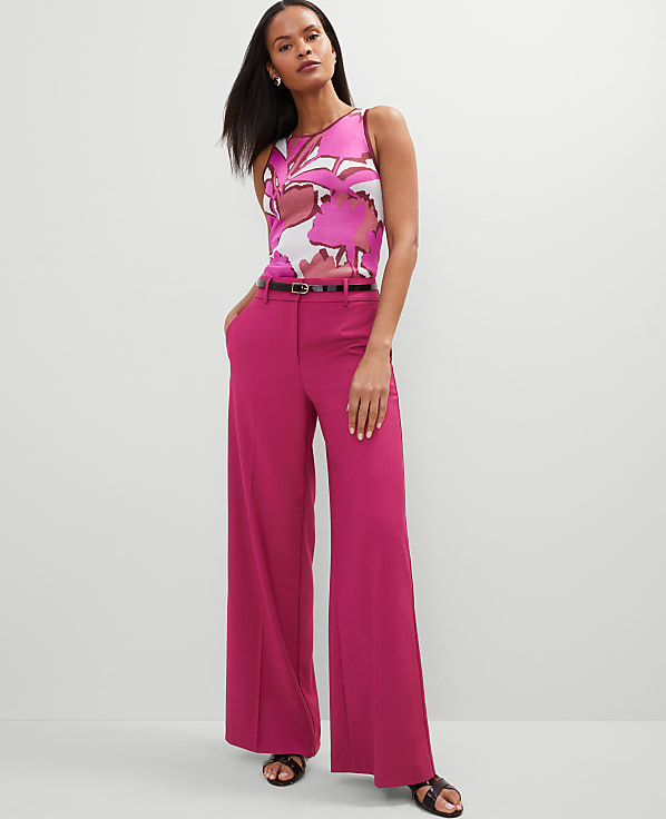 The Petite Statement Palazzo Pant