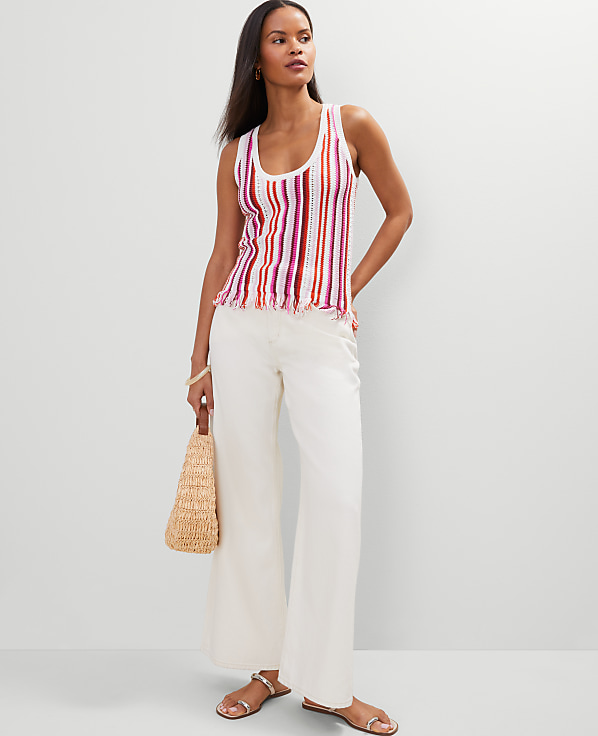 Fringe Striped Shell