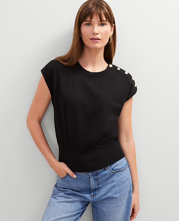 Shoulder Button Top