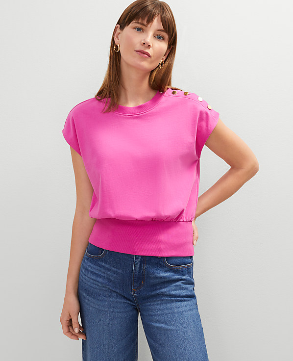 Shoulder Button Top