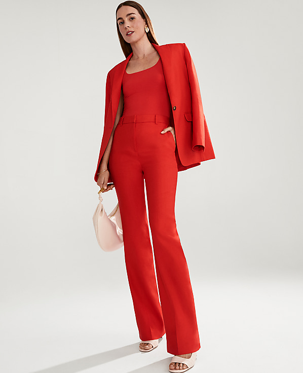 The Trouser in Linen Blend