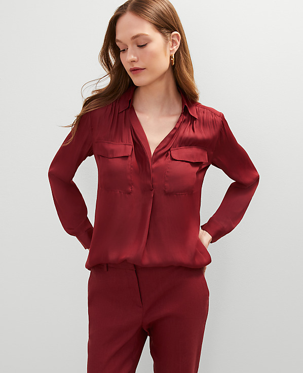Soft Drapey Camp Shirt