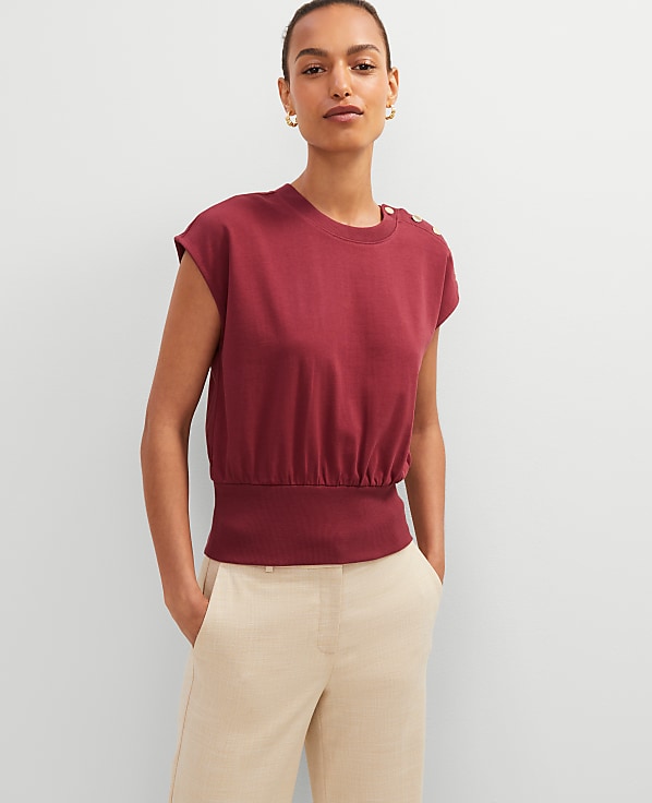 Shoulder Button Top
