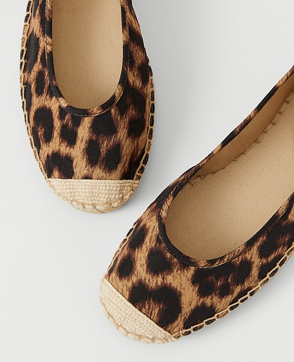 Lace-Up Espadrille Flat