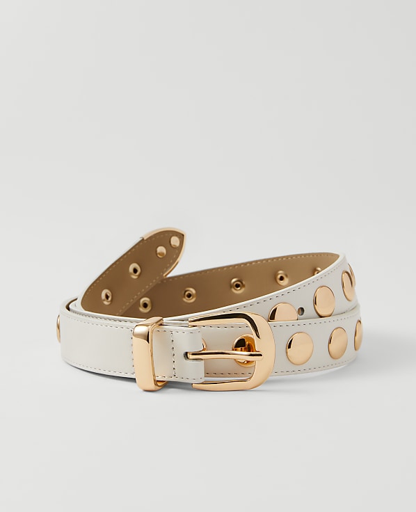 Leather Studded Belt