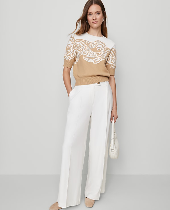 The Petite Modern Wide-Leg Trouser