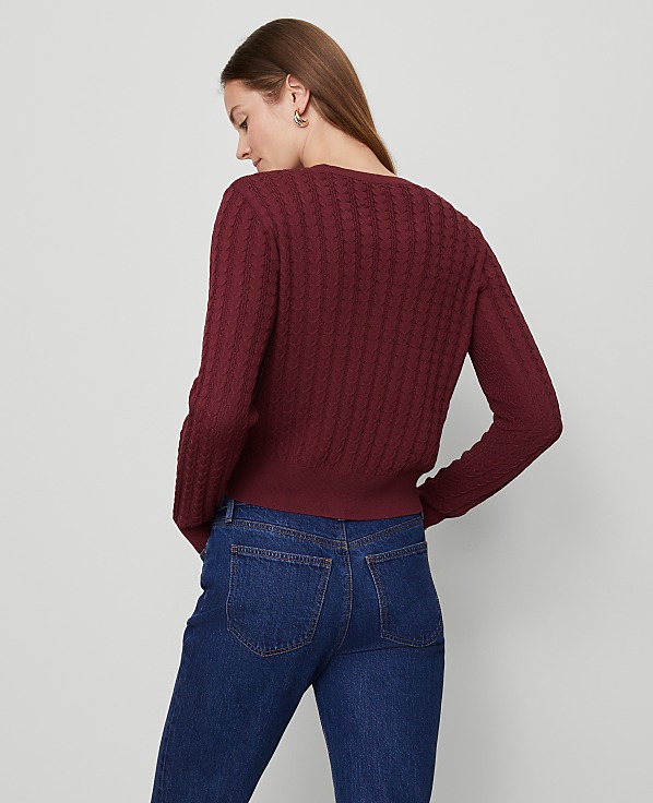 Mixed Cable Cardigan