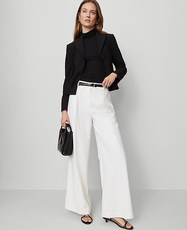 The Petite Modern Wide-Leg Trouser