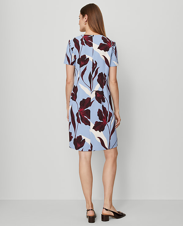 Petite Floral Shift Dress
