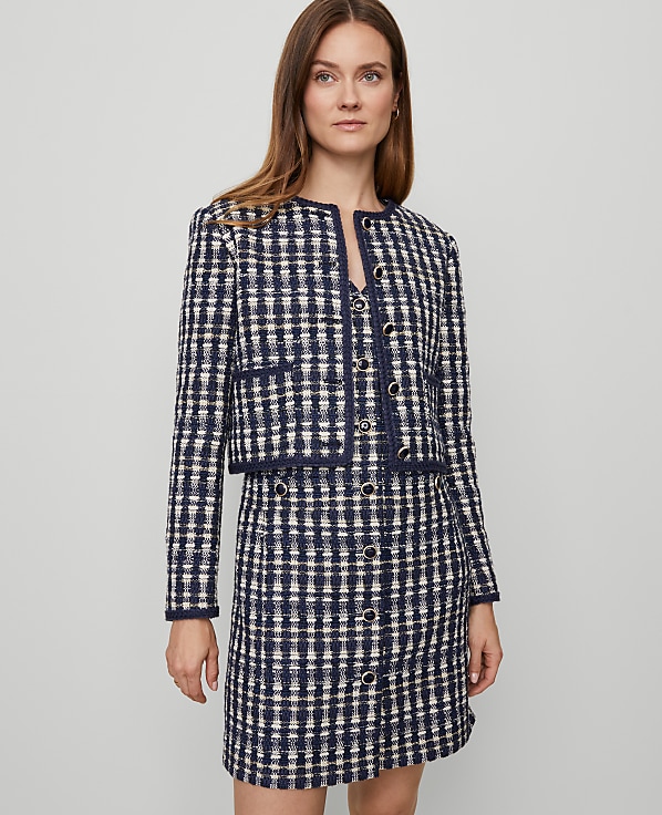 Tweed Patch Pocket Jacket