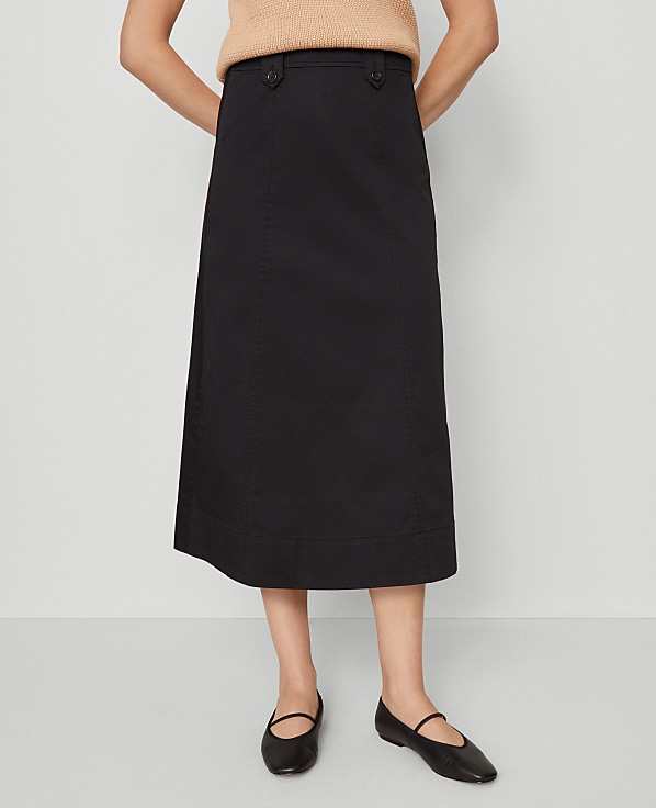 Weekend Collection Full Midi Skirt