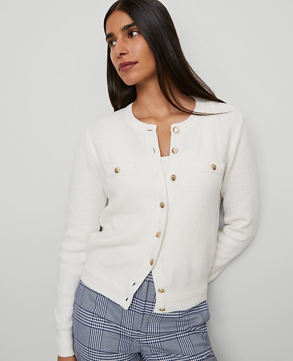 Textured Cardigan