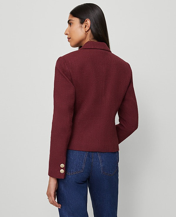 The Military Blazer Jacket in Tweed