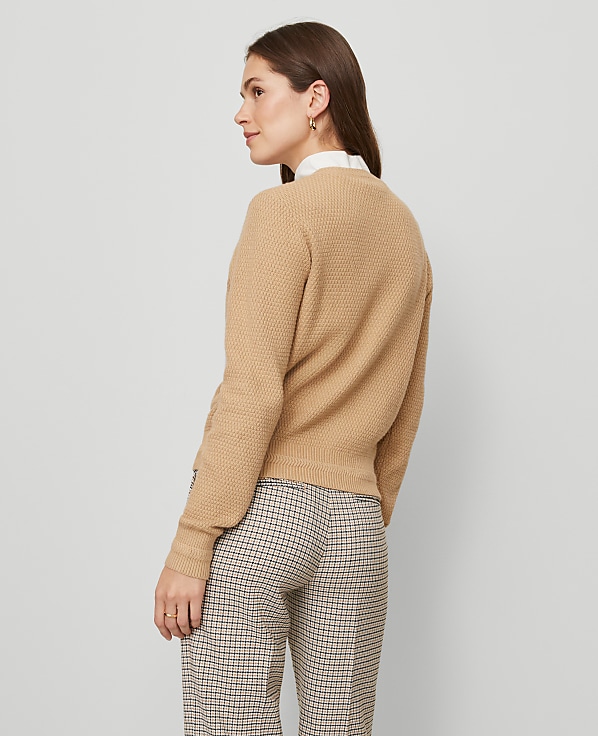 Petite Textured Cardigan