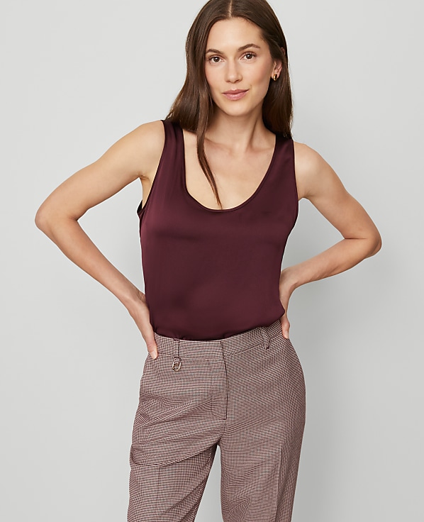 Petite Scoop Neck Tank Top