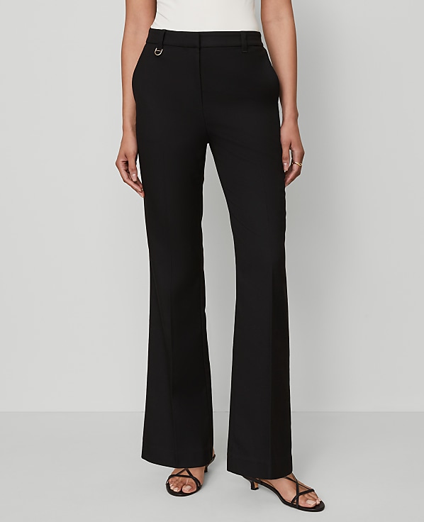The Slim Flare Trouser in Bi-Stretch - Curvy Fit