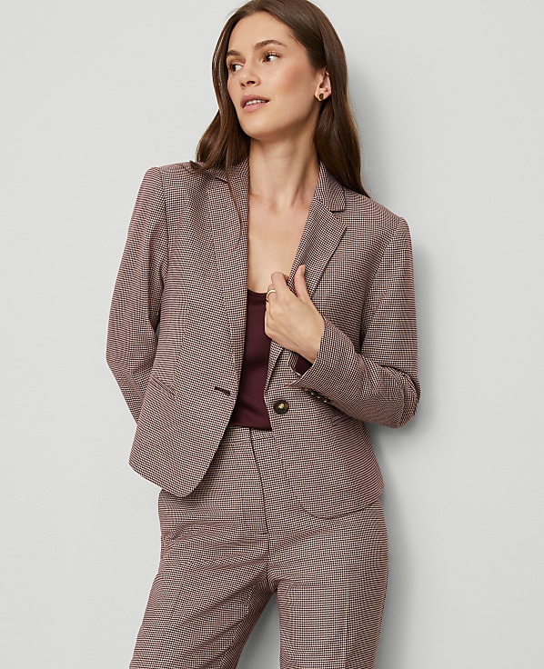 The Newbury Blazer in Houndstooth