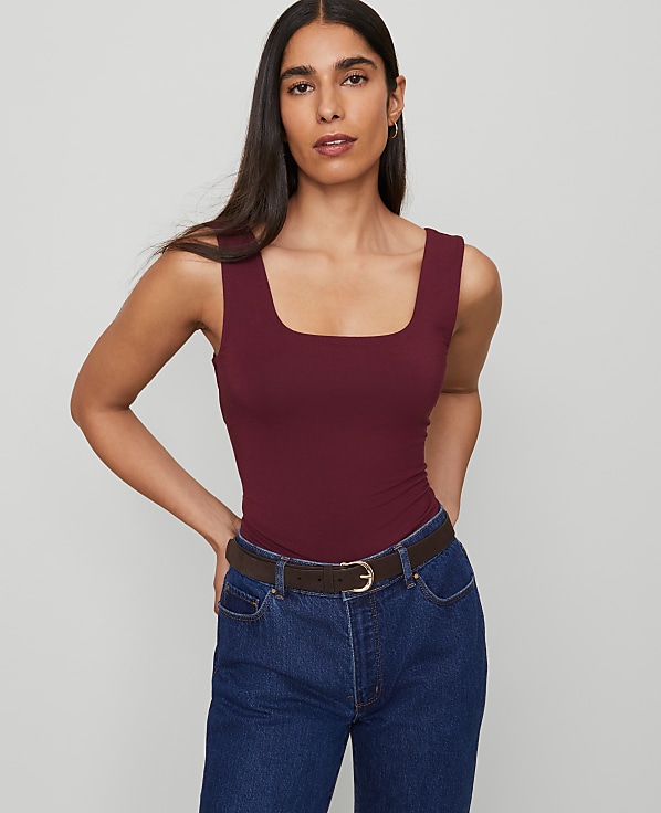 Square Neck Tank Top
