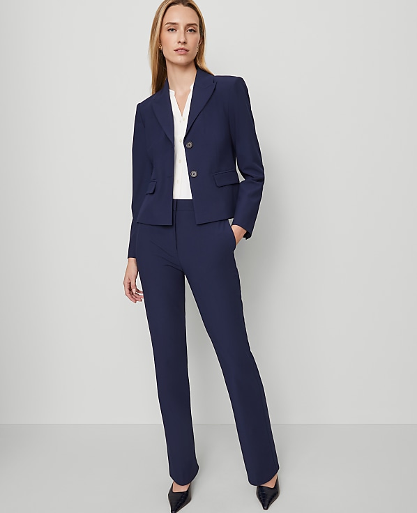 The Petite High Rise Skinny Trouser in Bi-Stretch